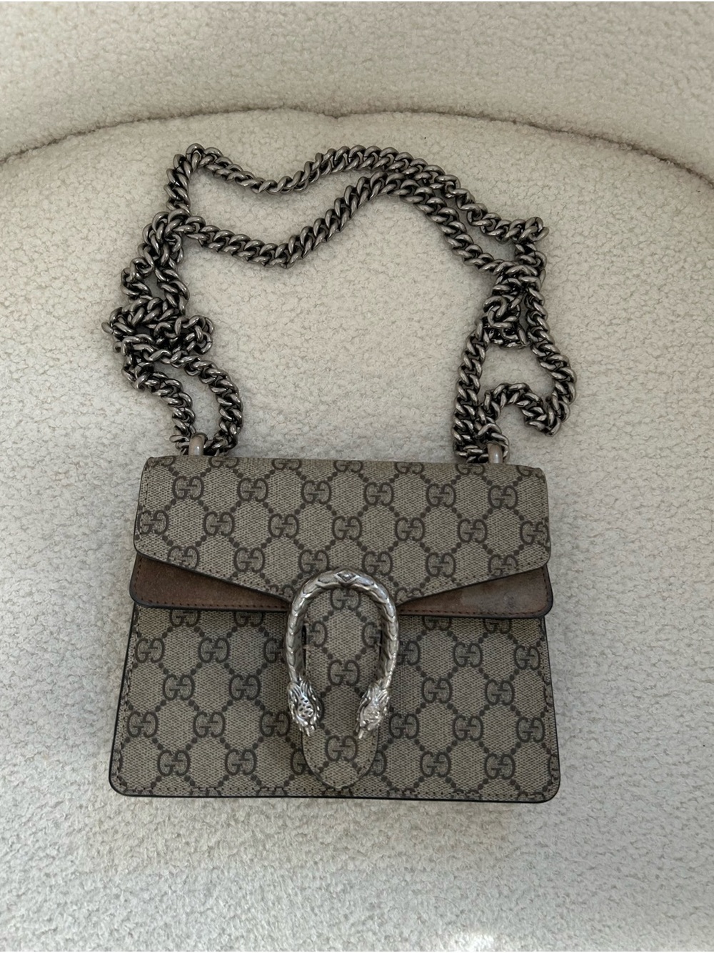 Authentic Brown Gucci Dionysus
